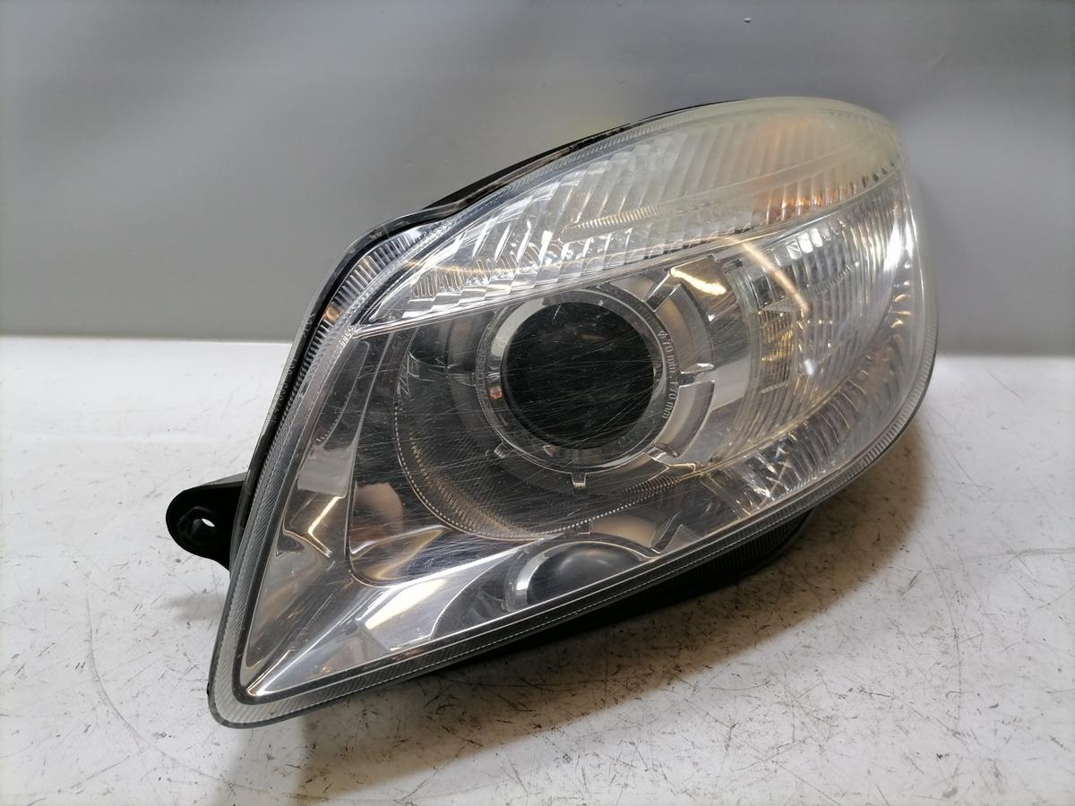 Skoda Fabia 2 5J original Scheinwerfer vorn links Halogen Linse H7 Bj.2009